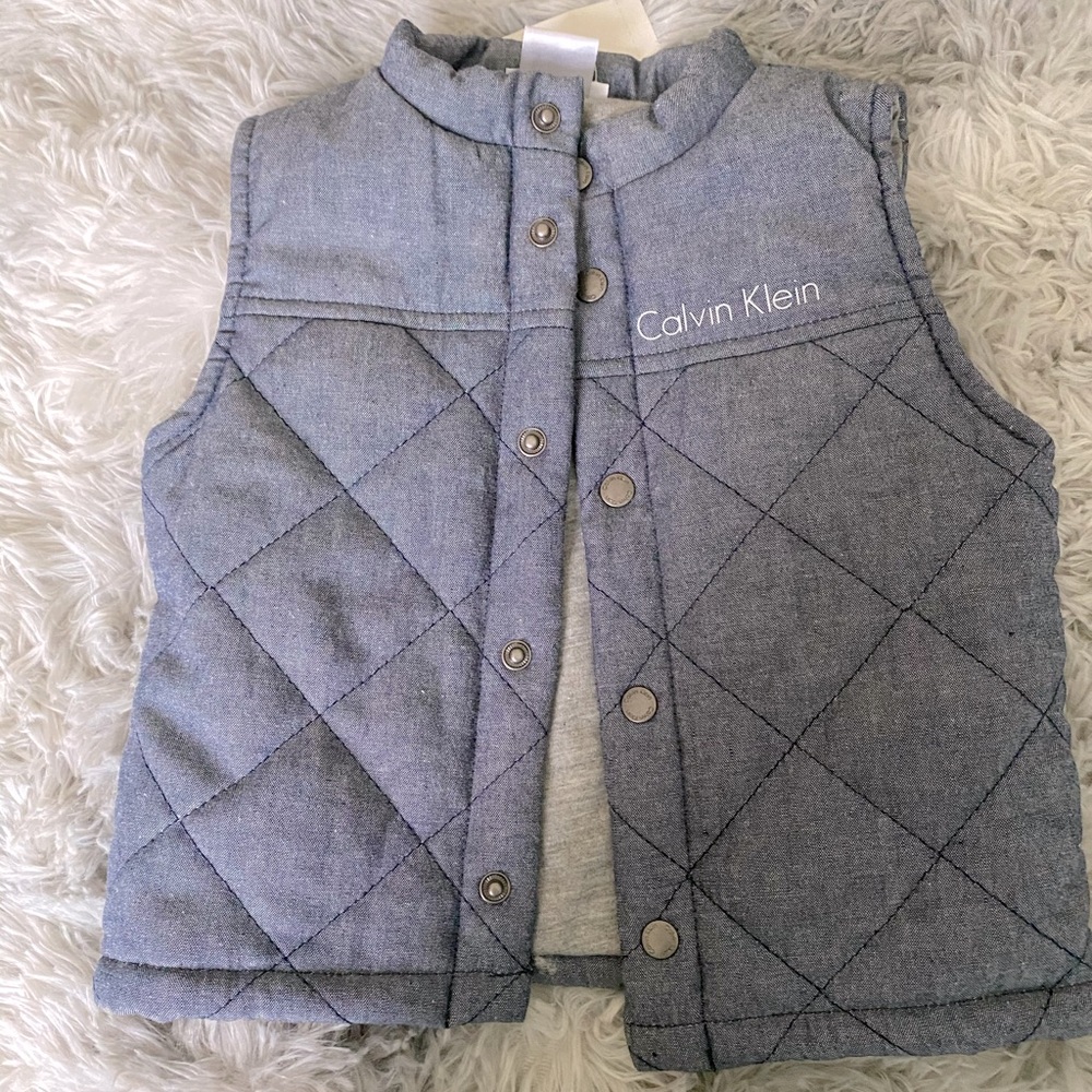 Infant Boys Calvin Klein Vest Jacket